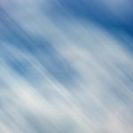 Abstract art with blue and white motion blur, perfect for creative projects and backgrounds.